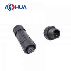 M12 Waterproof panel connector