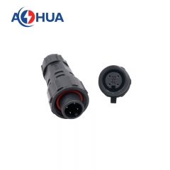 m16 4pin rear female plastic panel connector