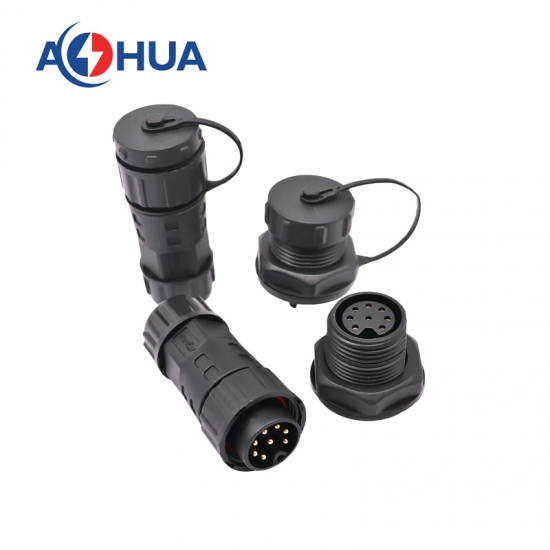 8pin waterproof m20 wire connector