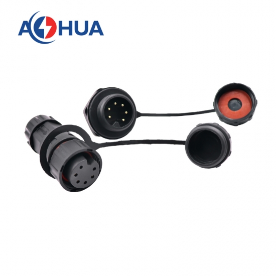 6 pin bulkhead waterproof plug