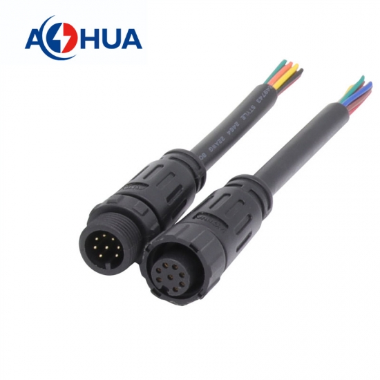 M12 8pin Waterproof Plug