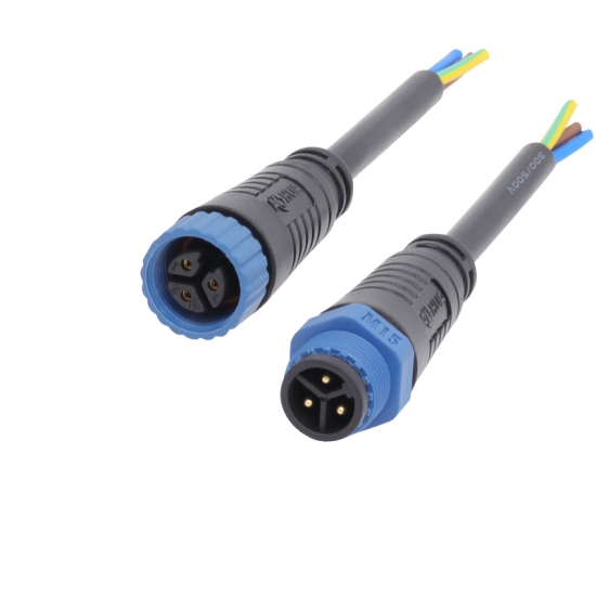 M15 3 pin cable connector