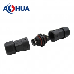 M23 L cable connector
