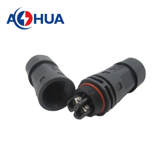 M23 L cable connector