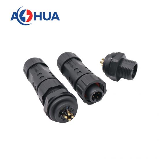 M12 panel type connector