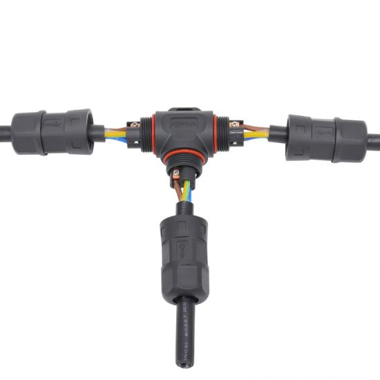 M23 T waterproof connector