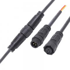 M12 waterproof cable connector