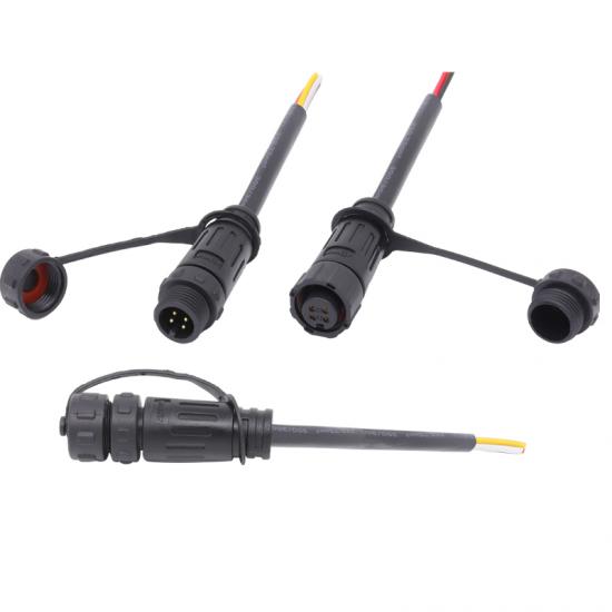 M12 waterproof cable connector