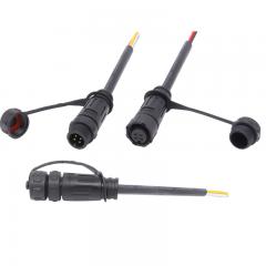 M12 waterproof cable connector