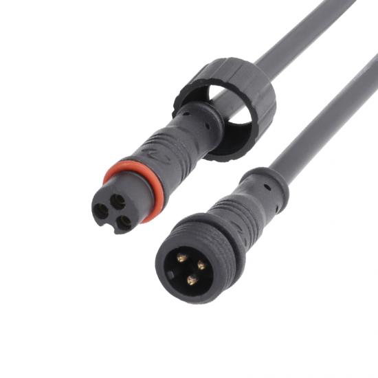 M12 PVC waterproof connector