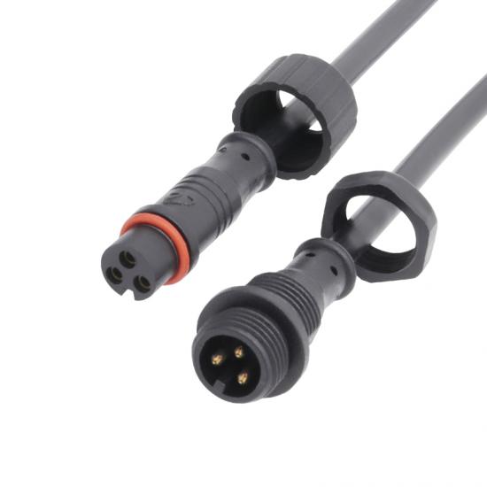M12 panel waterproof connector