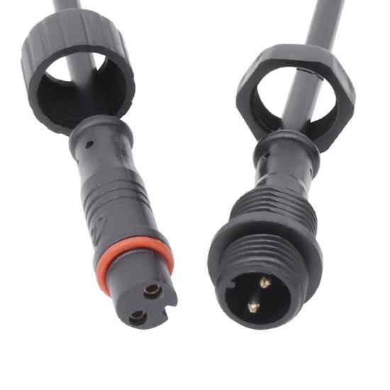 M12 panel waterproof connector