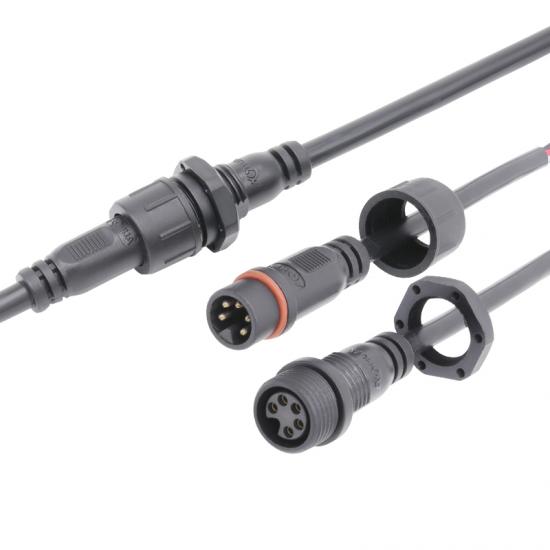 M16 panel waterproof connector