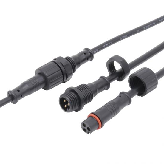 M12 panel waterproof connector