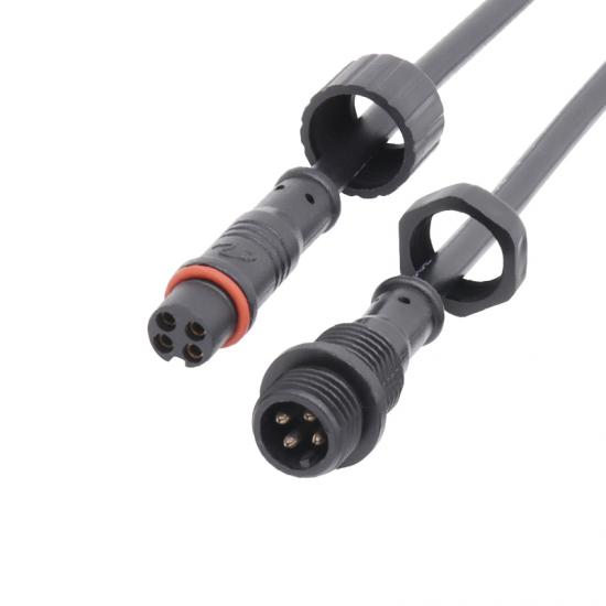 M12 panel waterproof connector