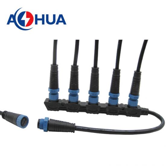 IP67 Male Female Connector 2 Pin LED Waterproof Connector Cable DC ...