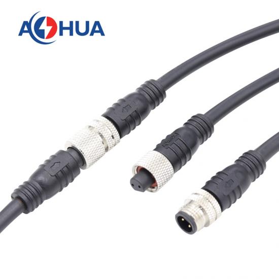 M8 metal waterproof connector