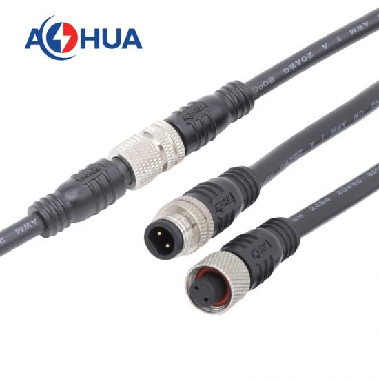 M8 metal waterproof connector