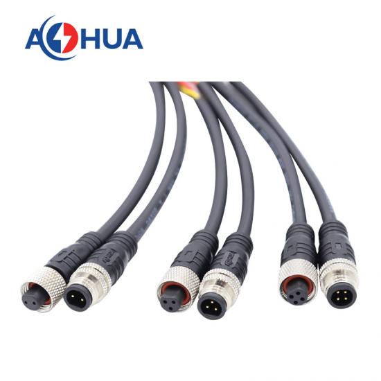 M8 metal waterproof connector