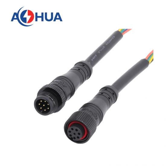 M12 metal waterproof connector