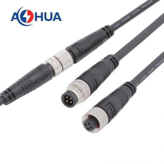 M8 metal waterproof connector