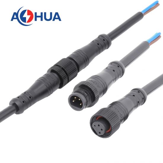 M12 metal waterproof connector
