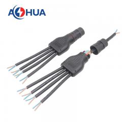 Y type quick push wire waterproof connector