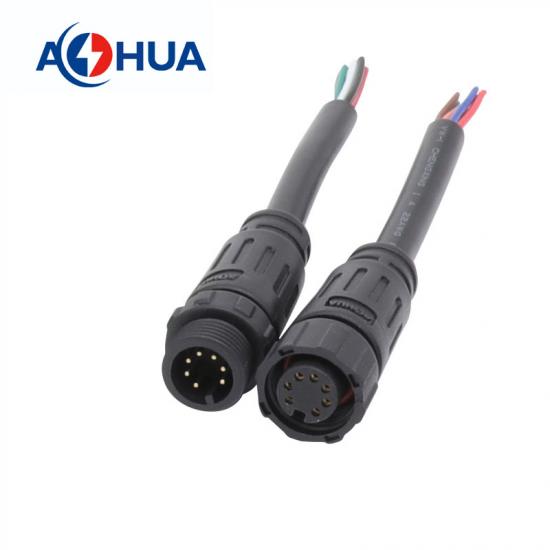 Pre-wire male female waerproof cable connector