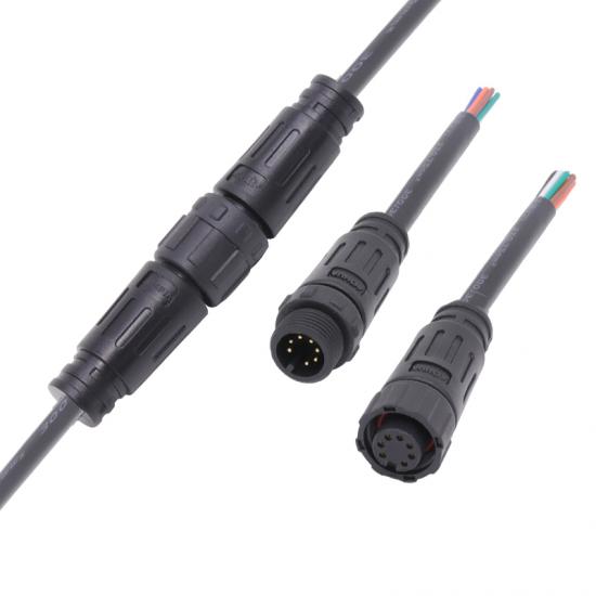 M12 Male Female Waterpoof Connector