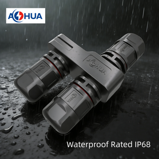 M16 2Pin F Type  Connector