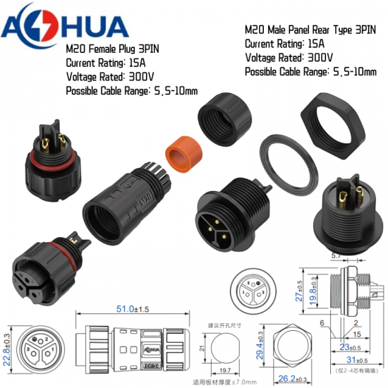 M20 Connector