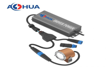 AOHUA M16 1 To 2 screw type wire 2 pin Y type splitter plastic circular connector