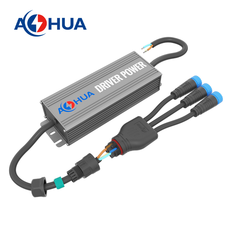 No need to dismantle in rainy weather! AOHUA waterproof LED driver with one-to-three power supply – the hassle-free choice for outdoor projects