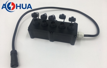 AOHUA Outdoor LED Light IP67 Panel type 5 pin Wire to Board Connector for Control Box