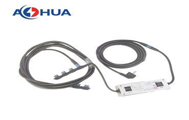 AHUA F type cable wire harness solution ip67/ip68 M15male female waterproof cable connector