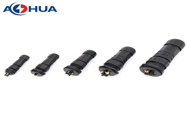 AOHUA M series M12 M16 M20 M25 M29 panel mounting plug socket male female electrical wire waterproof bulkhead connector