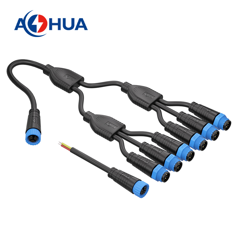 AOHUA Waterproof 1-to-Multiple Power Cable Harness | Efficient Power Solution for Outdoor Projects - AOHUA Official
