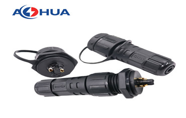 AOHUA 2-Pin Bulkhead Male Panel Mounting Female Plug Connector: Reliable Solution for Secure and Waterproof Connections