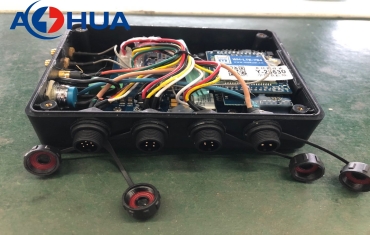 AOHUA Easy Install IP67 Male Female Panel Mounting Connector