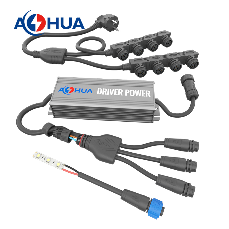 1 Input 4 Outputs + IP68 Protection: AHUA Splitter Boosts Wiring Efficiency by 60% in Outdoor Lighting Projects