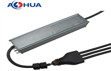 AOHUA M16 Screw Type 2 Pin Waterproof 1-to-3 Y Splitter IP65 Cable Connector