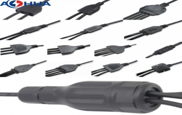 AOHUA Industrial Electrical Wire Cable Y Shape Waterproof Electrical Connectors