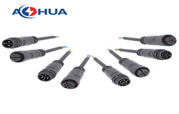 M25 2 3 4 5 9 pin male female waterproof cable power connector ip67