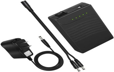 AOHUA Factory Sales High Quality 5V 12V 24V AC/DC Power Connector 5.5*2.1mm for Output Portable Rechargeable 12V Lithium Ion Battery