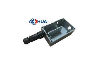 AOHUA Customized IP67 3Pin Male Rear Panel Mount Plug M16 Waterproof Electrical Wire Connector Led Bar Housing Panel Connector