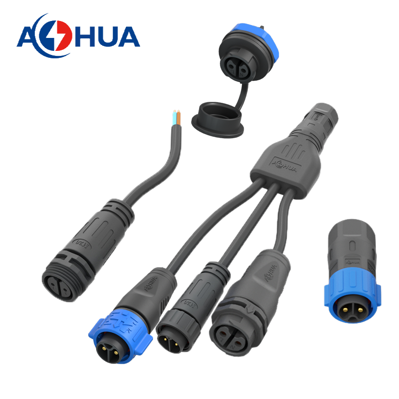 Bid farewell to moisture-induced short circuits: AHUA industrial-grade waterproof connector assemblies, suitable for electrical connections across diverse scenarios.