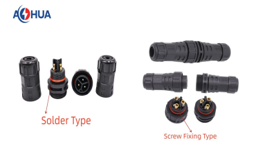 AHUA IP67 Assembled Wire to Wire M20 3-Core Waterproof Connector in Water Level Controllers